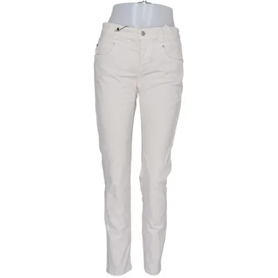 Corduroy pants (Beige) from Anna Montana Cotton, Elastane