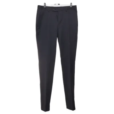 Jakkesætsbukser (Sort) fra Dressmann Elastan, Polyester, Uld