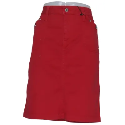 Kjol (Röd) från Flash Jeans Bomull, Elastan