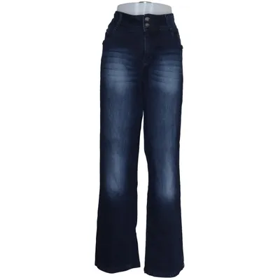 Spijkerbroek (Blauw) van John Baner Katoen, Elastaan, Polyester