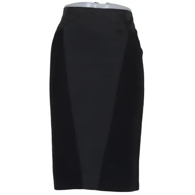 Pencil skirt (Black) from Haust Cotton, Elastane, Polyester