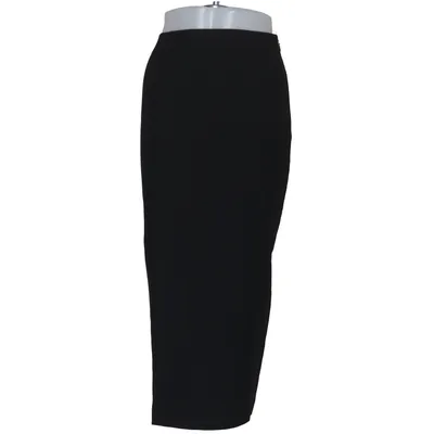 Kokerrok (Zwart) van Elizabeth and James Elastaan, Polyester, Viscose