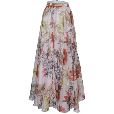Långkjol (Vit, Röd, Flerfärgad) från Chicwish Polyester