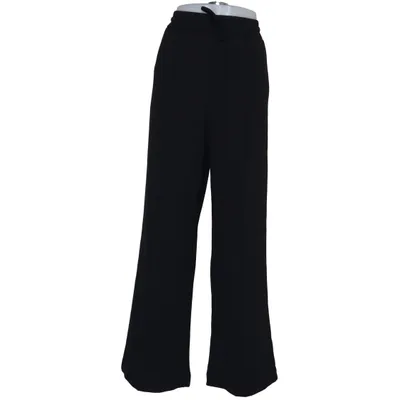 Bukser (Sort) fra VILA Elastan, Genanvendt polyester