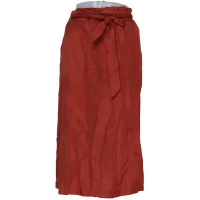 Kjol (Orange) från LCW Vision Linne, Polyester, Viskos