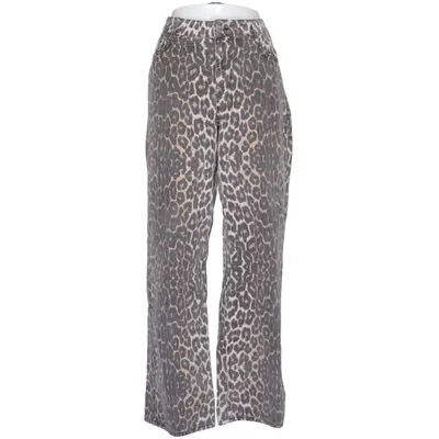 Spijkerbroek (Straight Leopard Denim) van NA-KD