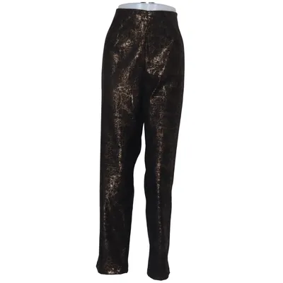 Pants (Black, Gold, Multicolored) from Sallie Sahne Elastane, Polyester