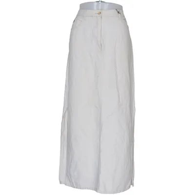 Jupe longue (Beige) de Marc Lauge Coton, Lin