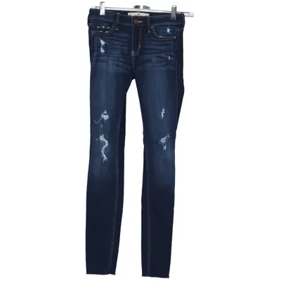 Jeans (Blå) från Hollister Bomull, Elastan, Polyester, Viskos
