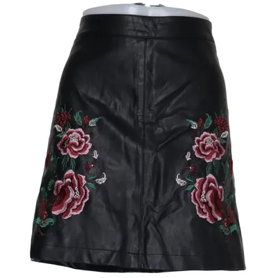 Kjol (Svart, Flerfärgad) från Dorothy Perkins Polyester, Polyuretan, Viskos