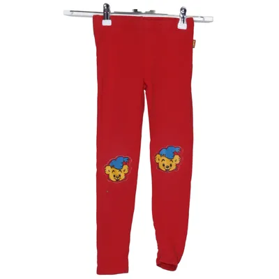 Pantalon (Rouge, Multicolore) de Bamse Coton, Élasthane