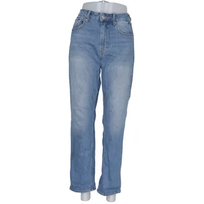 Spijkerbroek (Blauw) van H&M x Brock Collection Katoen, Elastaan