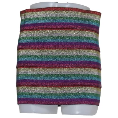 Jupe (Multicolore) de Lovely Day Élasthane, Fibre métallique, Polyester