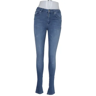 Jeans (Blå) från Never Denim Bomull, Elastan, Modal, Polyester