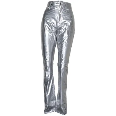 Lackbyxor (Silverfärgad) från Ahlvar Gallery Elastan, Polyester