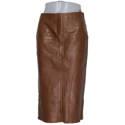 Leather skirt (Brown) from Boomerang Leather, Polyester