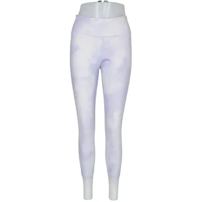 Træningsleggings (Lilla, Hvid, Flerfarvet) fra Nike Elastan, Polyester