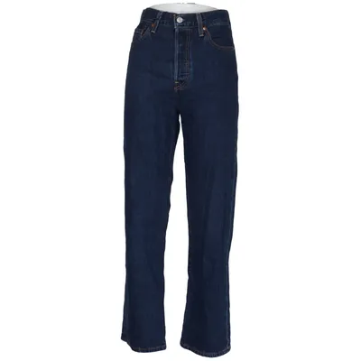 Jeans (Ribcage Straight) från Levi's Premium Bomull, Lyocell