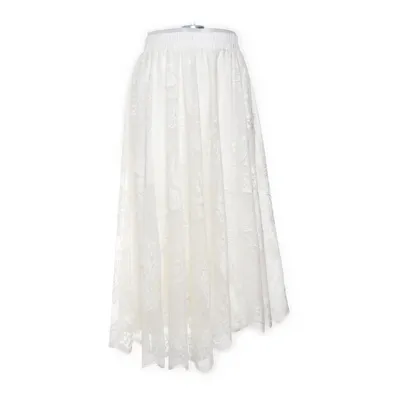 Kjol (Vit) från Shein Curve Polyester