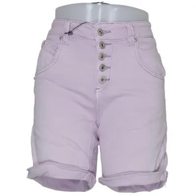 Shorts (Purple) from Place du Jour Cotton, Elastane