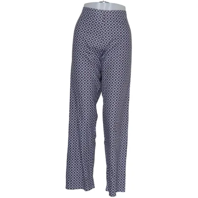Pyjamasbyxor (Blå, Vit) från Mey Bomull