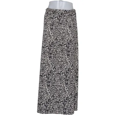 Jupe longue (Noir, Beige) de Daniels Élasthane, Polyester