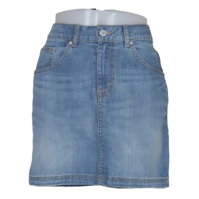 Spijkerrok (Blauw) van L.O.G.G by H&M Katoen, Elastaan
