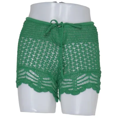 Shorts (Green) from H&M Cotton, Polyester