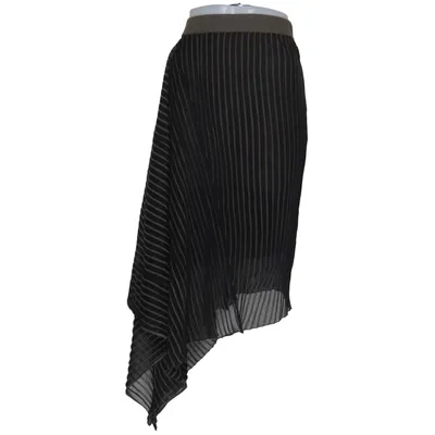 Jupe (Noir, Beige) de Dagmar Élasthane, Polyester, Viscose