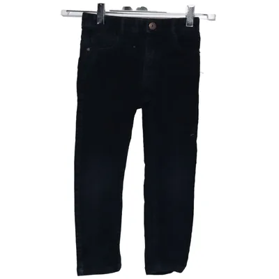 Corduroy broek (Zwart) van Zara Kids Katoen, Elastaan