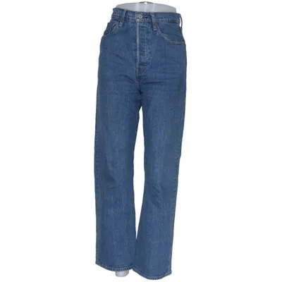 Spijkerbroek (Ribcage Straight) van Levi Strauss & Co Katoen, Elastaan