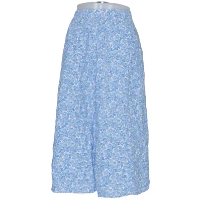 Maxi skirt (Blue, White) from Indiska Viscose