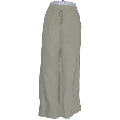 Palazzo broek (Beige) van H&M Premium Quality Linnen, Polyester, Viscose