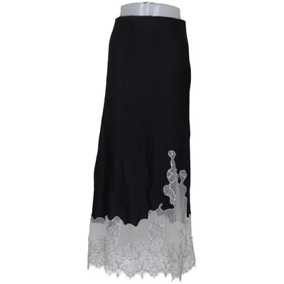 Maxi rok (Zwart, Wit) van Second Female