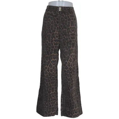 Jeans (Brun, Sort) fra H&M Bomuld, Elastan