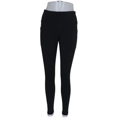 Collants de sport (Noir) de 90 Degree by Reflex Élasthane, Polyester
