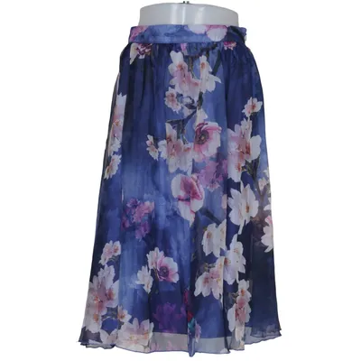 Skirt (Blue, Multicolored) from YAS Polyester
