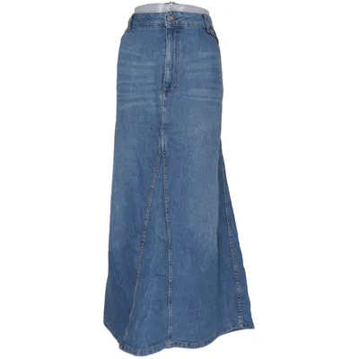 Spijkerrok (Blauw) van Ellos Katoen, Elastaan