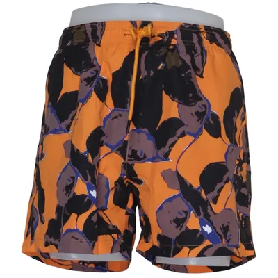 Badshorts (Orange, Svart, Flerfärgad) från Hugo Boss Återvunnen polyester