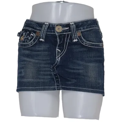 Denim skirt (Y2k Vintage ) from True Religion Cotton, Elastane