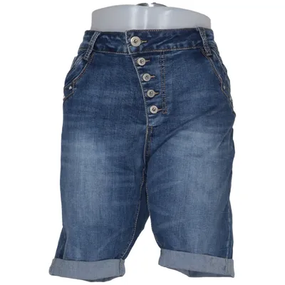 Denim shorts (Blue) from Karostar Cotton, Elastane, Polyester, Viscose
