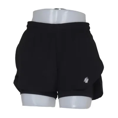 Trainingsshorts (Grijs) van Gorilla Wear Polyester