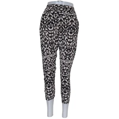 Pantalon (Noir, Beige) de Mango Basics Viscose