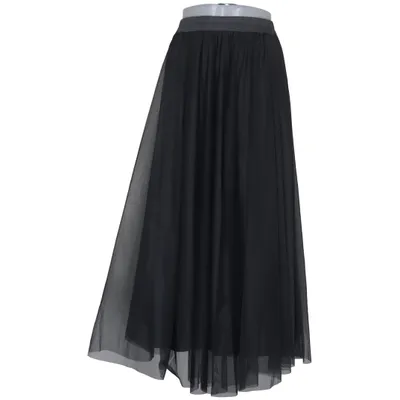 Tulle skirt (Black) from Luxzuz Elastane, Polyester, Viscose