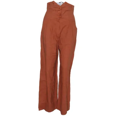Palazzobyxor (The Miss Fancy Pants Slacks) från Emmy Elastan, Linne, Viskos