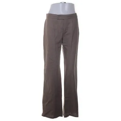 Pantalon (Marron) de Terrific Coton, Lin
