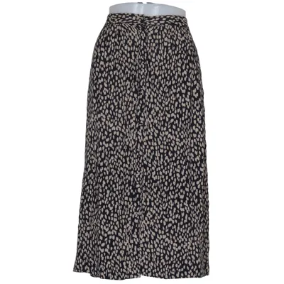 Maxi rok (Zwart, Beige) van Noom Viscose
