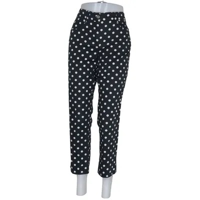 Chino (Noir, Blanc) de Robell Jeans Coton, Élasthane