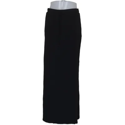 Jupe longue (Noir) de Object Coton, Élasthane, Tencel