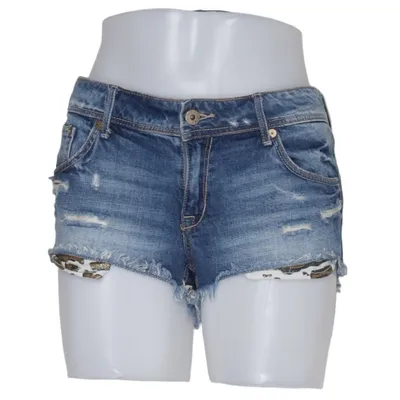 Denim shorts (Blauw) van &Denim by H&M Katoen